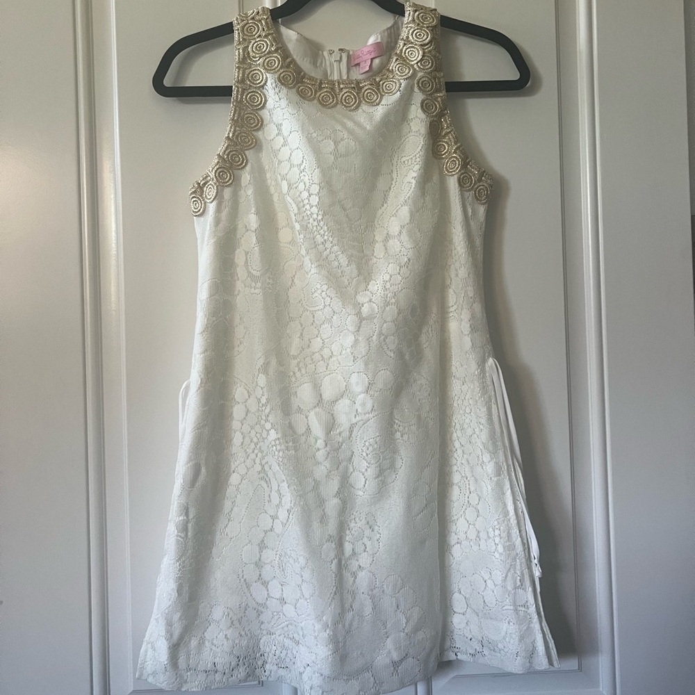 Lily Pulitzer Women’s White Lace Dress